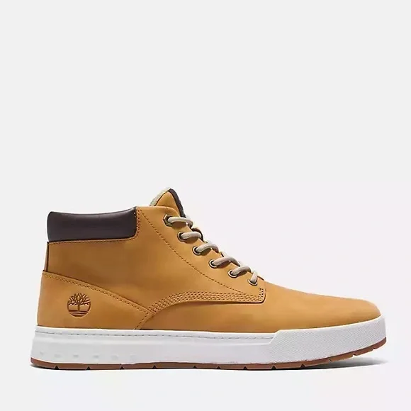 New Timberland Men's Maple Grove Leather Chukka Boots - Picture 2 of 8